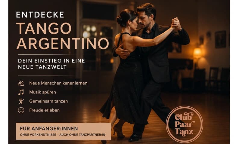 Entdecke Tango Argentino  Für Anfänger:innen