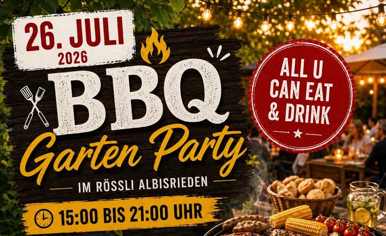 BBQ Garten Party