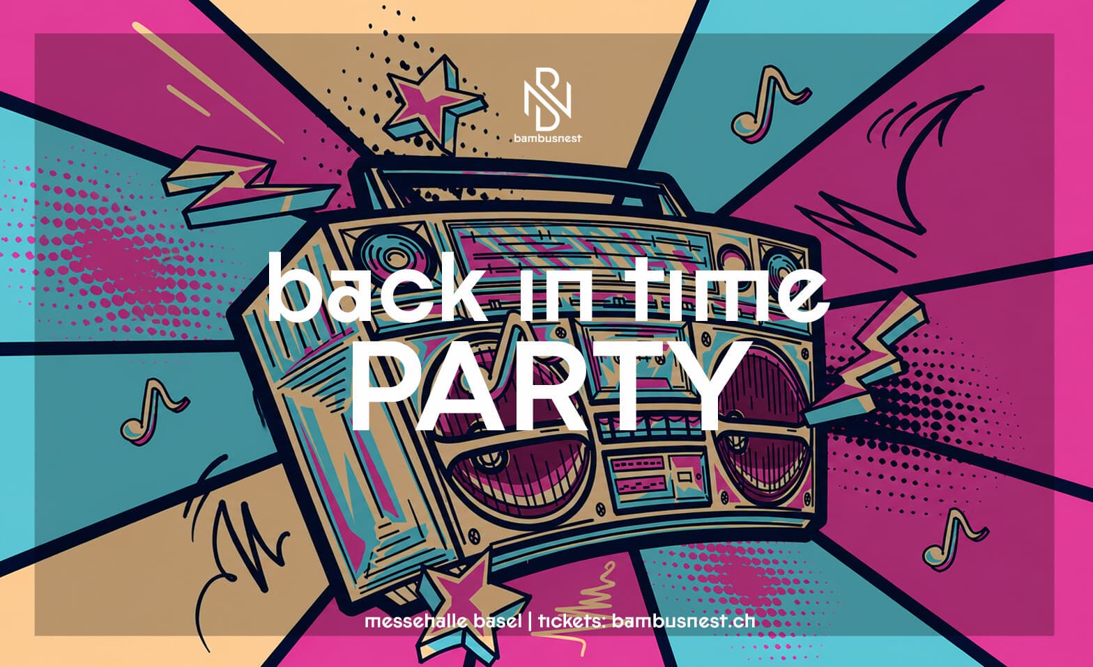 Back in Time Party - Bambusnest