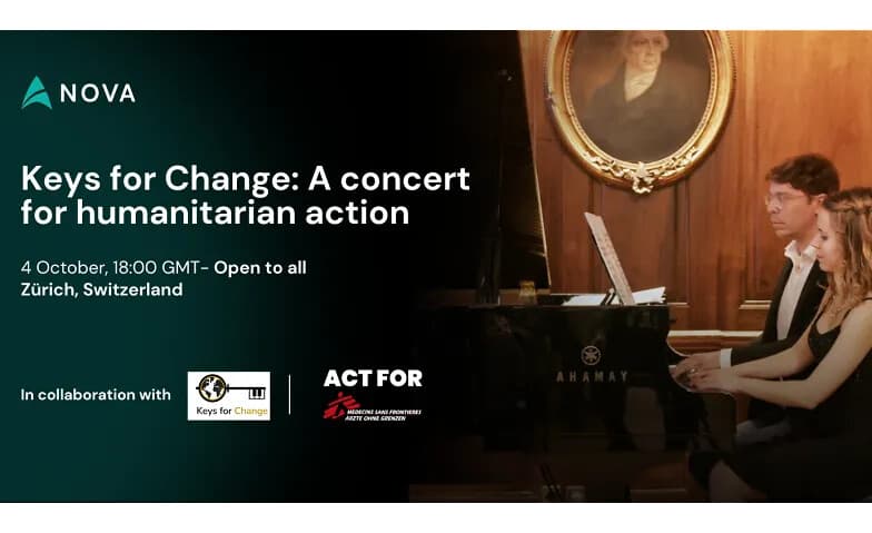 Keys for Change: A concert for humanitarian action