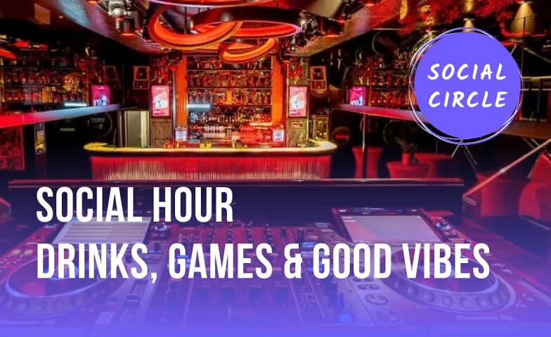 Tinder Social Hour: Drinks, Games & Good Vibes (FREE)