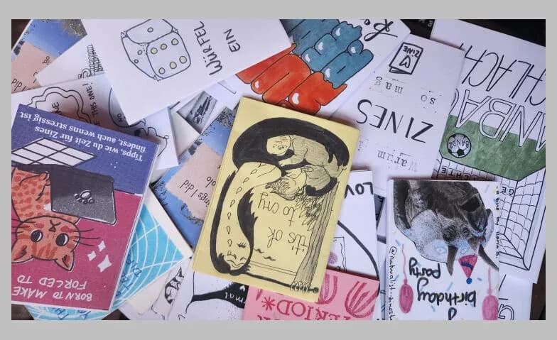 Zine Workshop – Ideen, Seiten, Zine