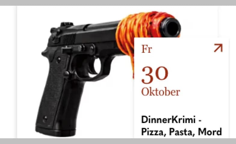 DinnerKrimi – Pizza, Pasta, Mord
