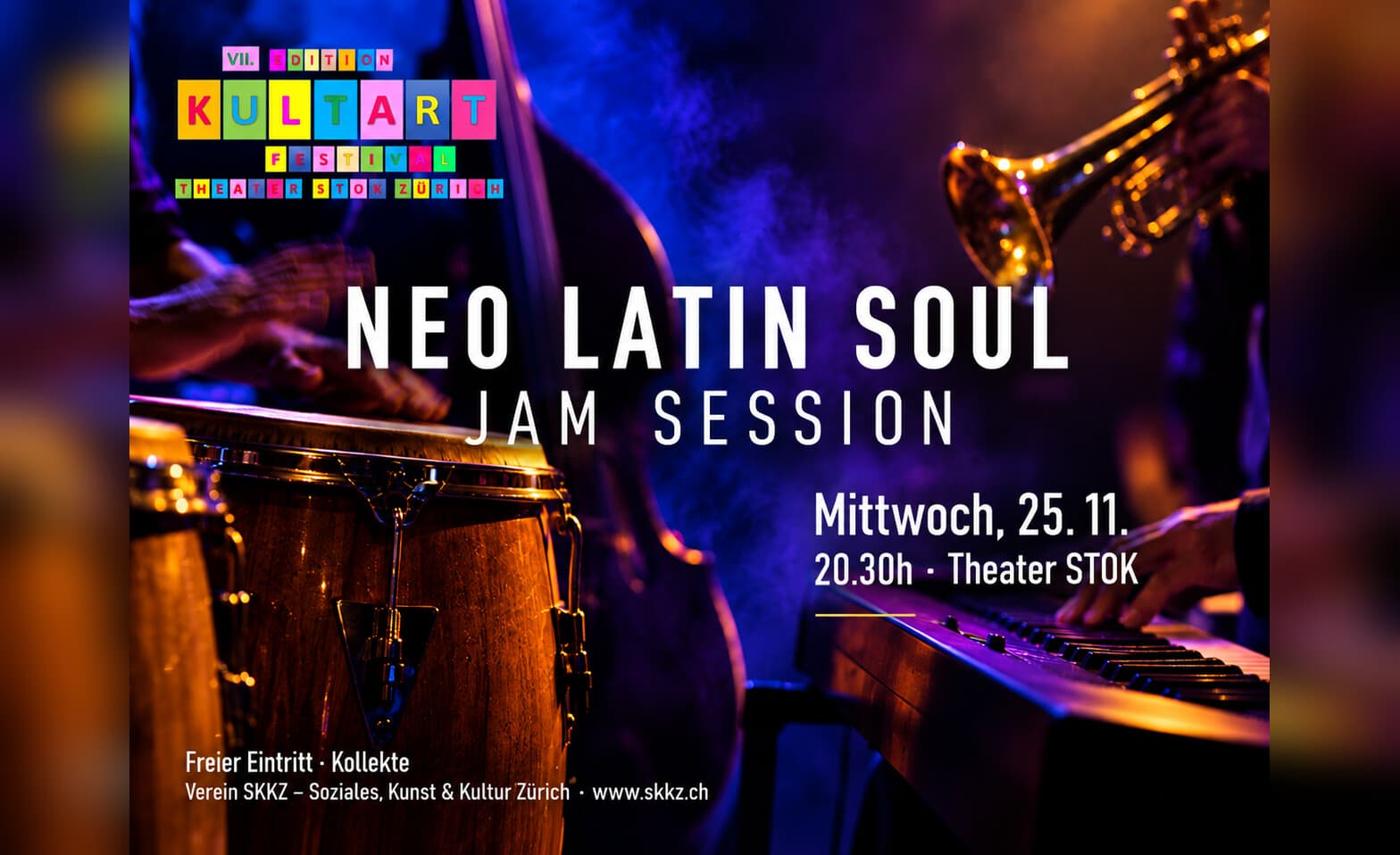 NEO LATIN SOUL JAM SESSION - with Freddy Benítez & Friends