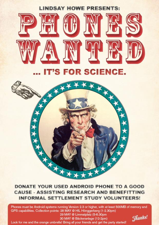 Phones Wanted - It's for Science! (Sammelaktion alte Smartphones)