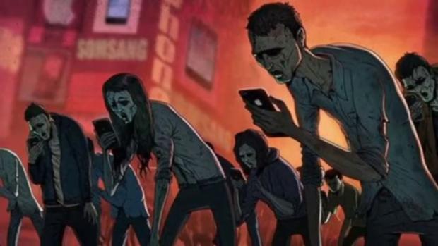 Hate - Smartphone-Zombie !