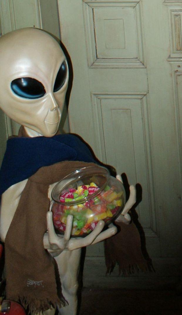 Wer hat unseren Alien gesehen?