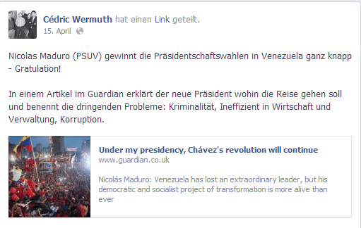 In Venezuela wird der letzte kritische TV-Sender eingestellt...