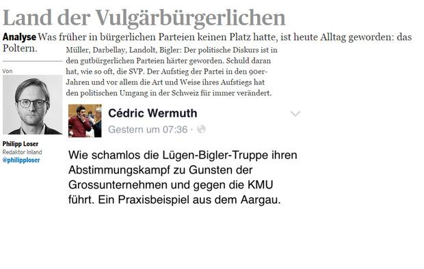Tagi-Lügen-Propaganda