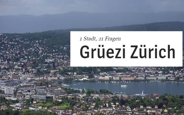 21 Fragen an Zürich — Wie uns die deutschen Nachbarn sehen