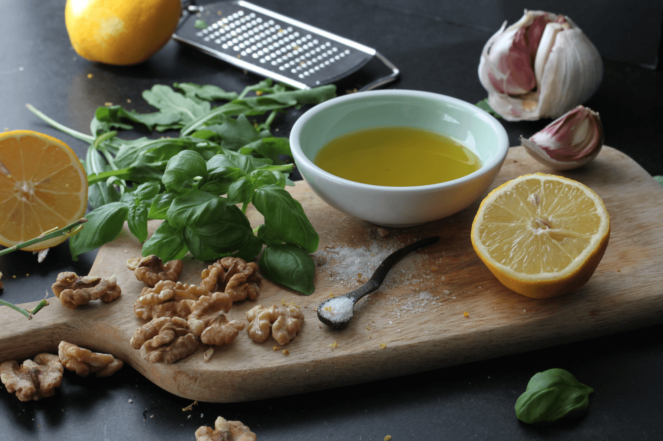 Walnuss-Zitronen-Pesto