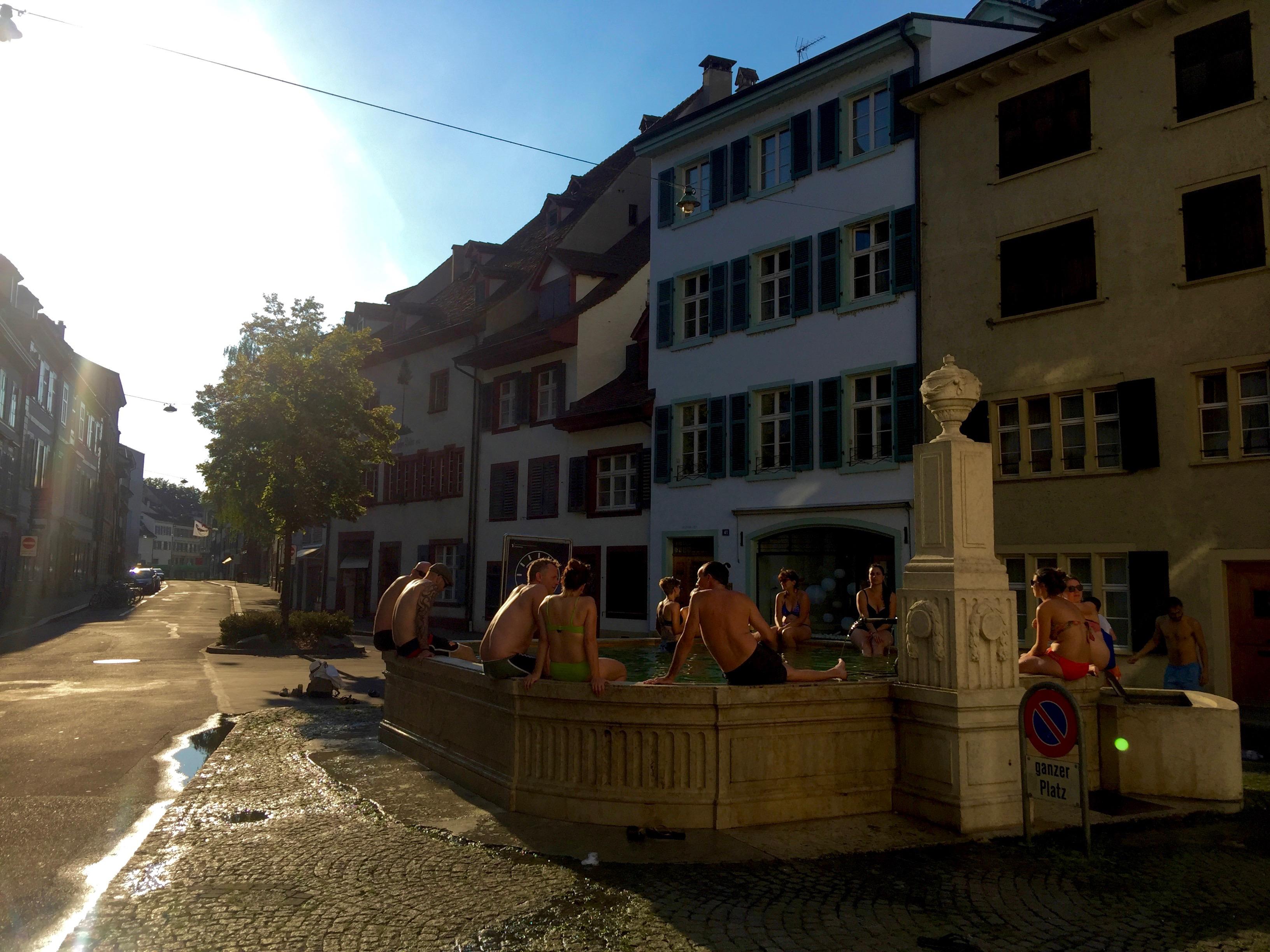 Brunnen-Hopping
