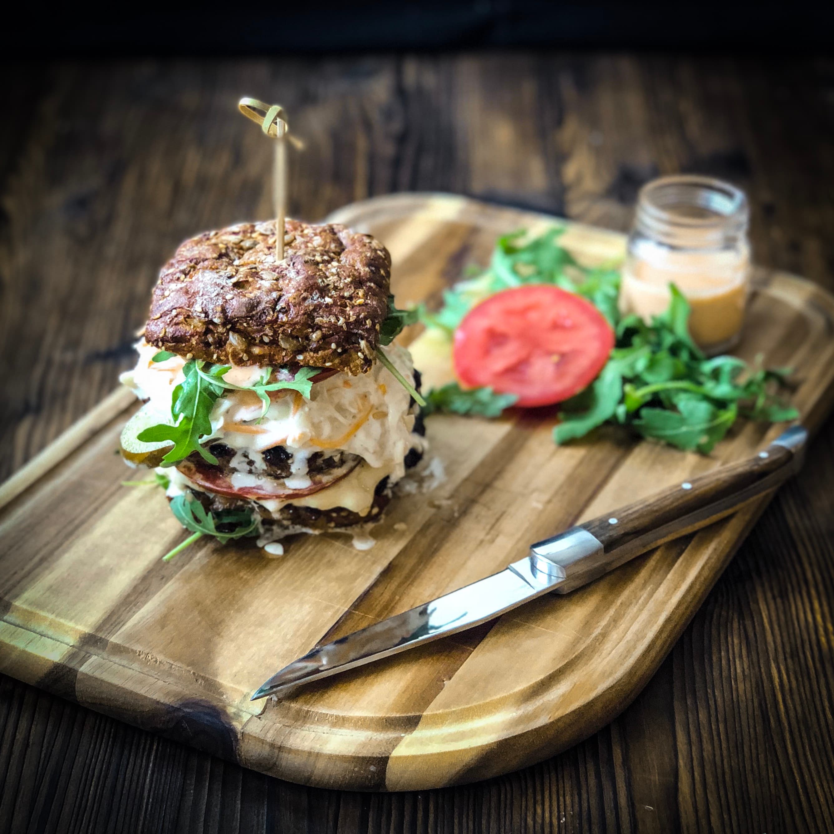 LOW CARB BURGER