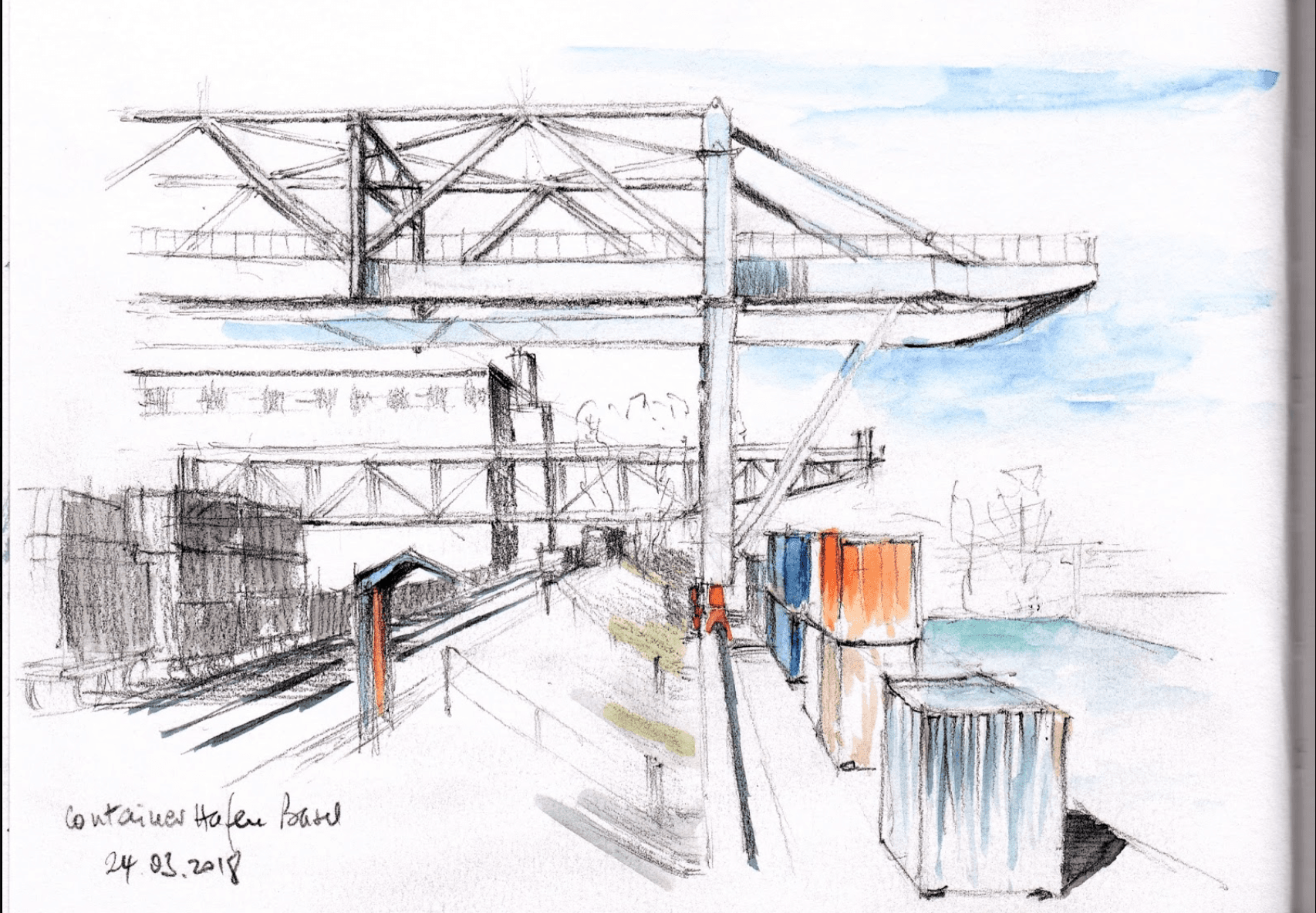 Auf zeichnerischem Fuss