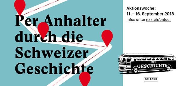 Per Anhalter durch die Schweizer Geschichte