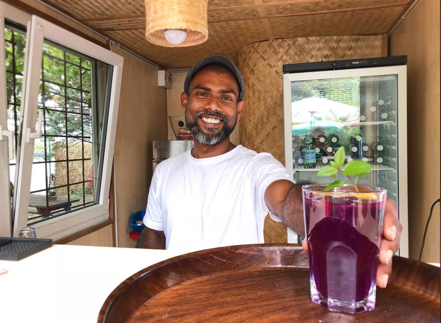Thai-Food im Bahnwagen