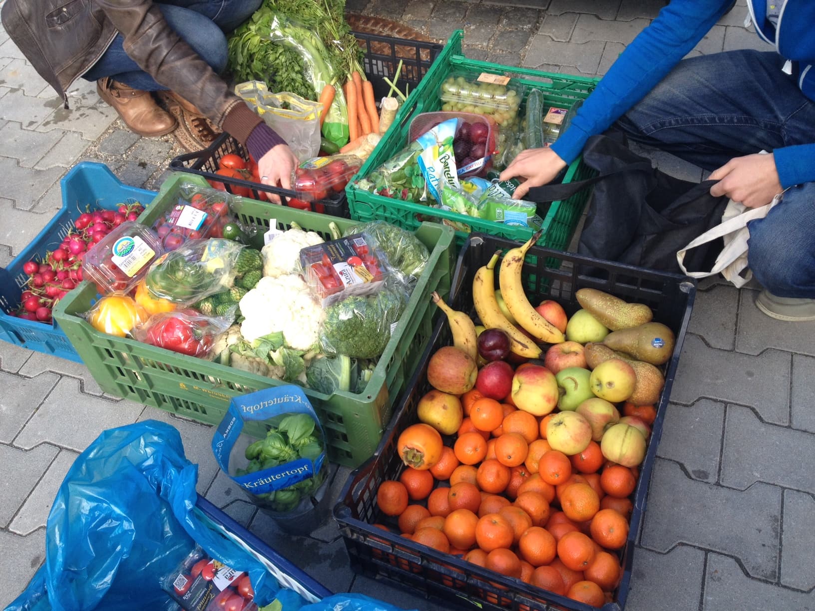 Gegen die Verschwendung: foodsharing in und um Zürich