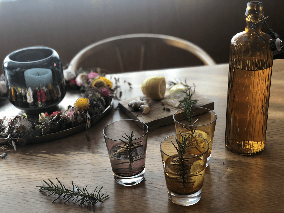 TRAUBENSAFT mit Gewürzen - Ayurveda Agni-Drink