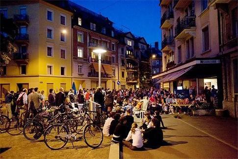 Wo früher mein Quartierfest war, ist heute eine Szeni-Bar