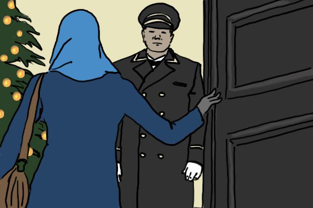 Da kommt sie, die Weihnachtsgeschichte!: Effort "Wohnungs - und Jobsuche"