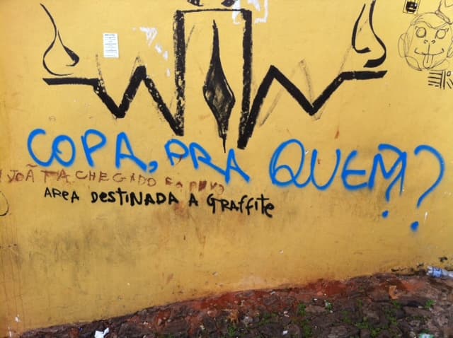 Eine Züri-Tussi in Brasilien, Teil 21: Ordem e progresso 4: A copa, pra quém?