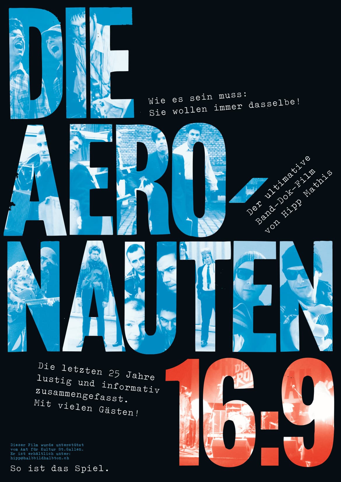 DIE AERONAUTEN: 25 Jahre Bandgeschichte als Dokfilm!