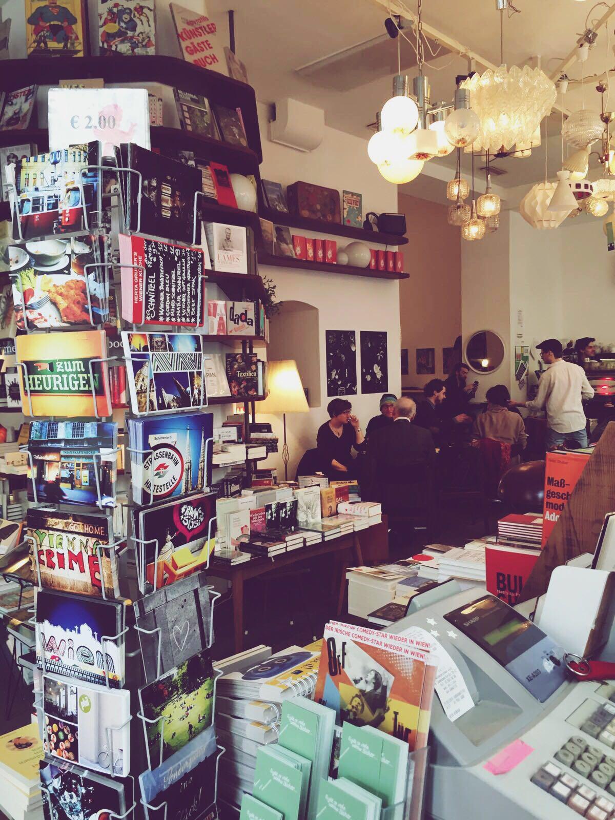 Stromausfall im Kaffee und Bücher phil: Der Stadtsensor in Wien