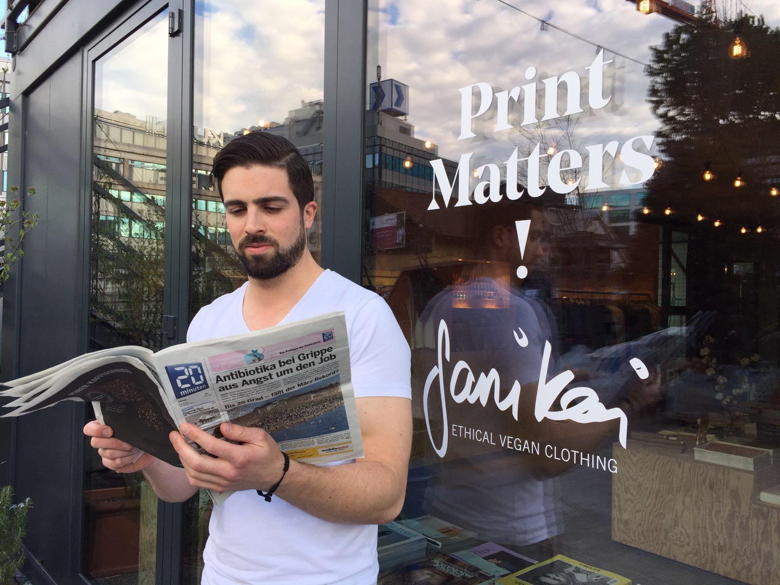 Print Matters macht den Stadtschreiber: Numéro 17 - DELAYED GRATIFICATION