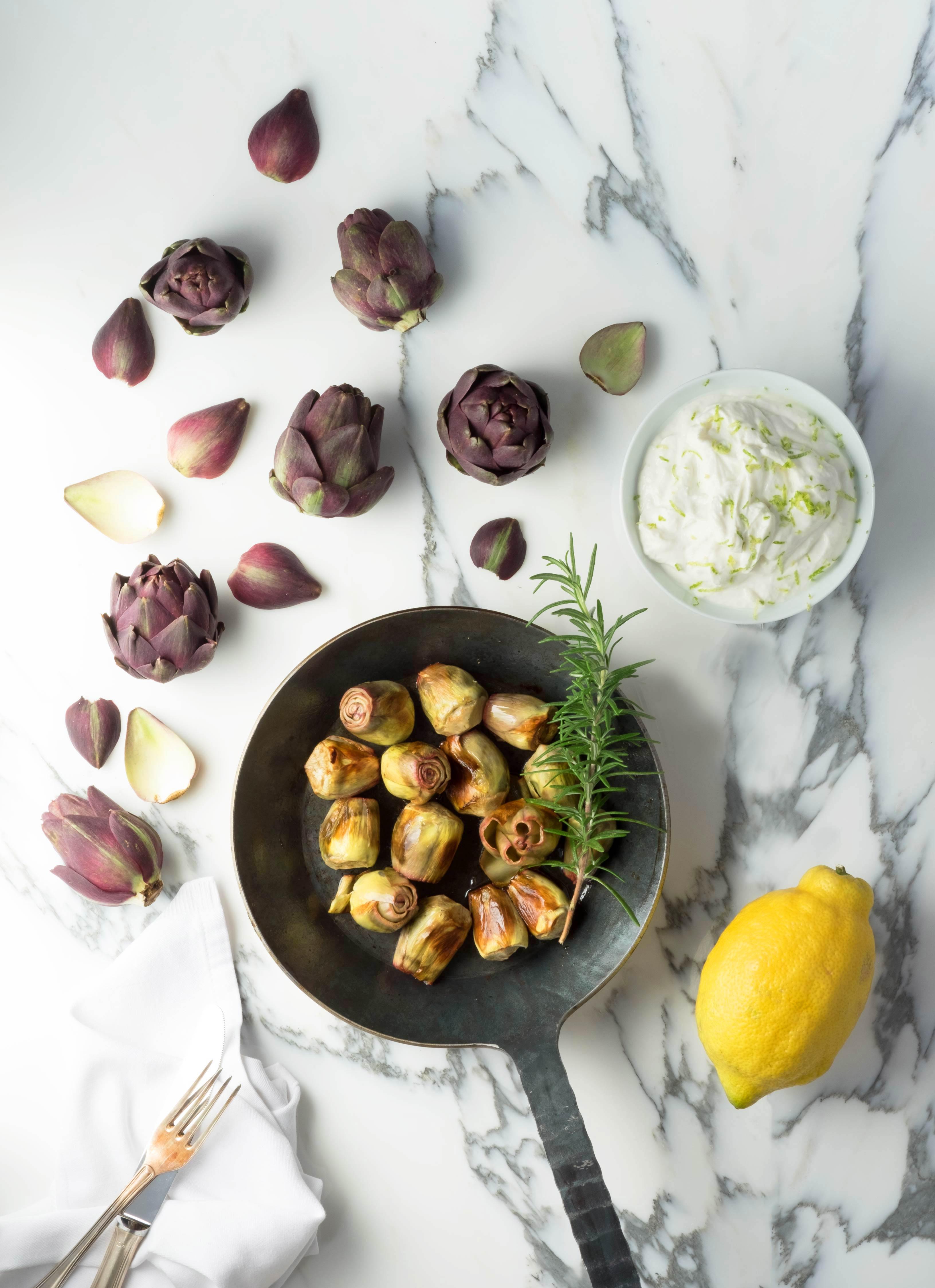 Carciofini fritti mit Zitronen-Ricotta: »Eine sehr zarte Angelegenheit«