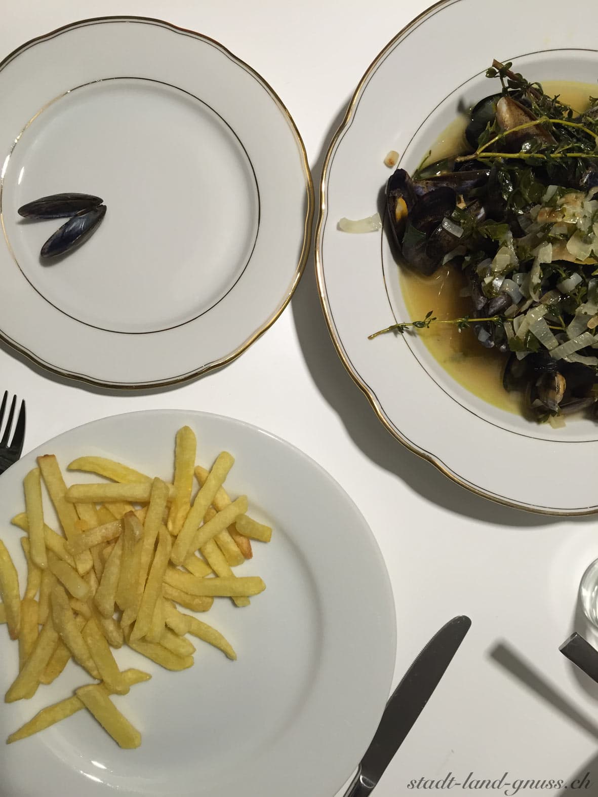 Moules & Frites: Ein aufgeklärtes "diner à deux"