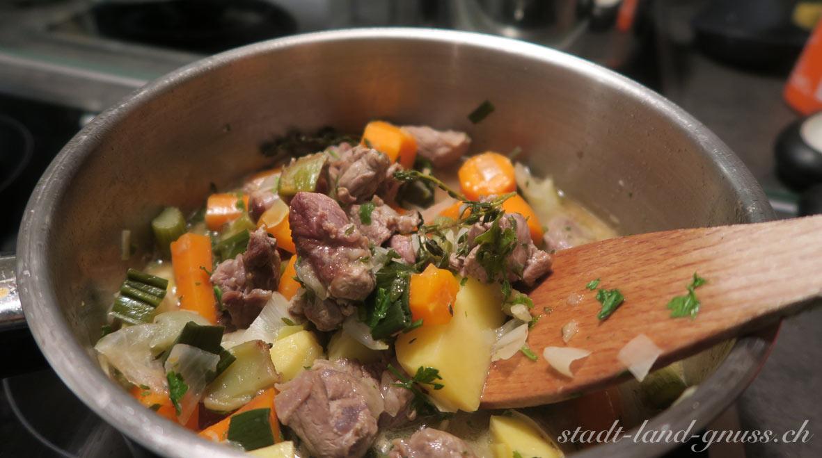Irish Stew vom Alplamm: Lammvielfalt von hier