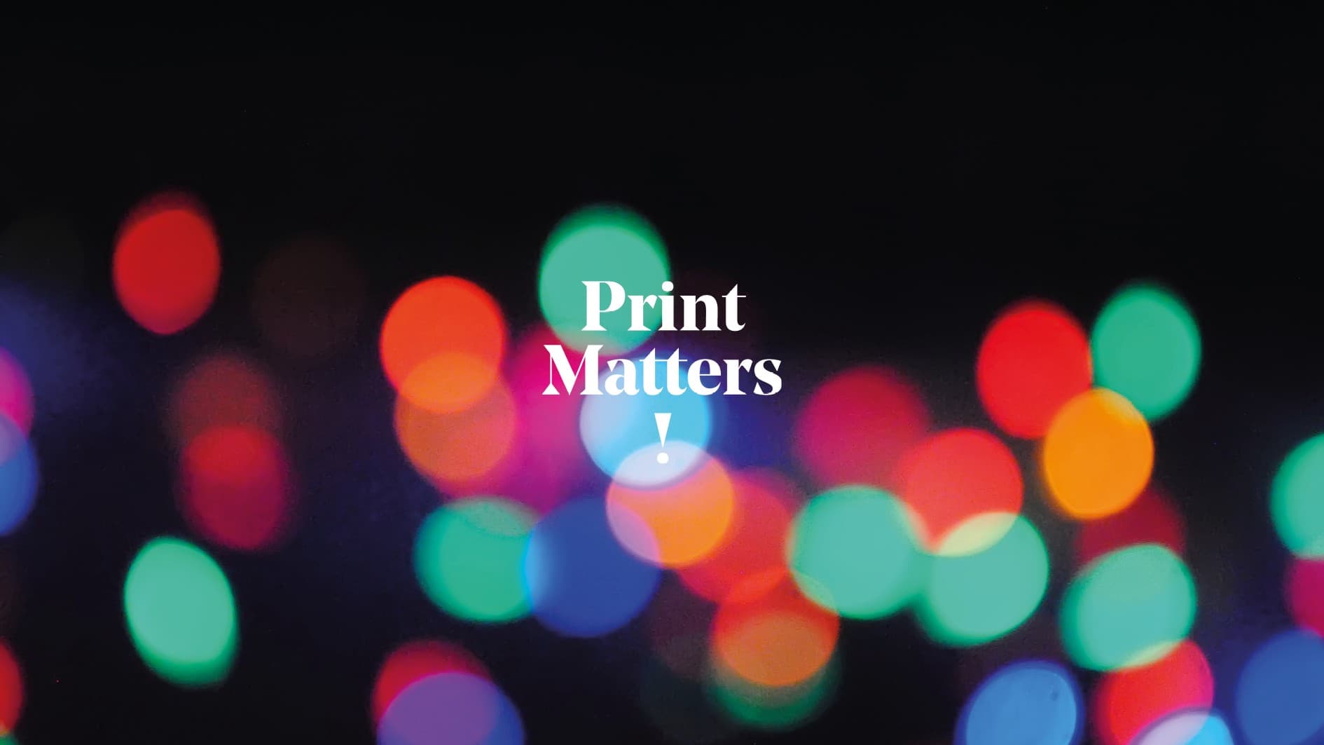 Jingle Bells: Der Print Matters! XMAS-Special