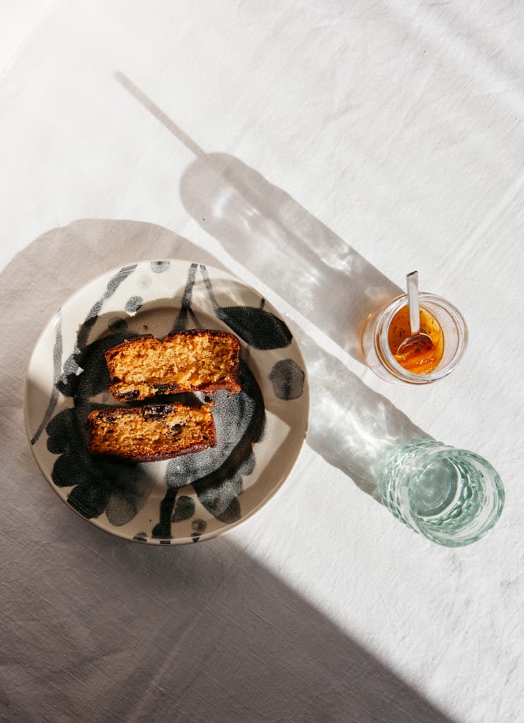 Pflaumen-Orangen Kuchen mit Fenchelsamen: »Greetings from Greece (and London)«