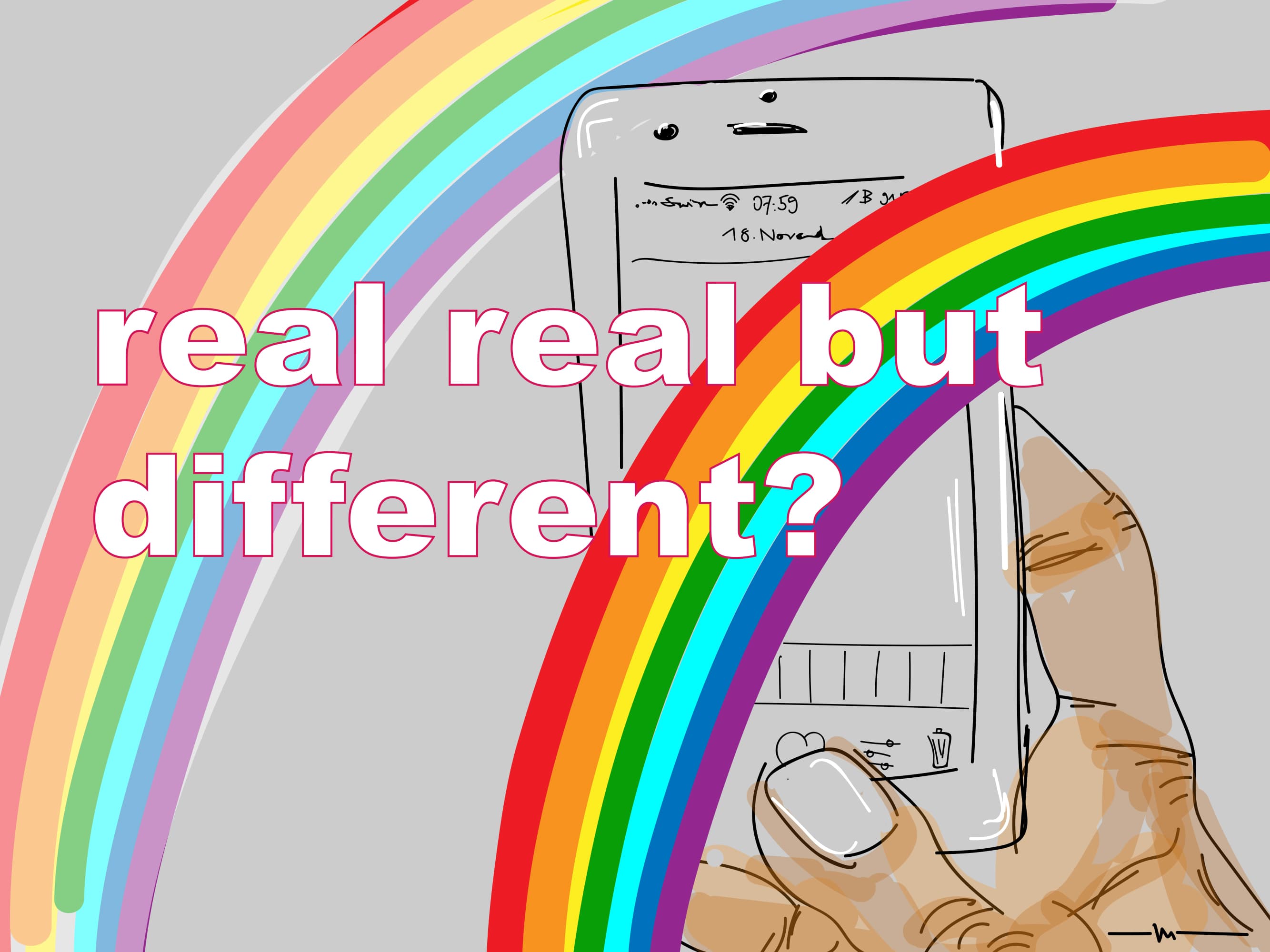 real real but different?