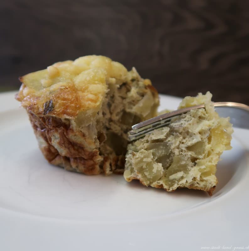 Gemüsemuffins zum Zmittag, Znacht oder Brunch