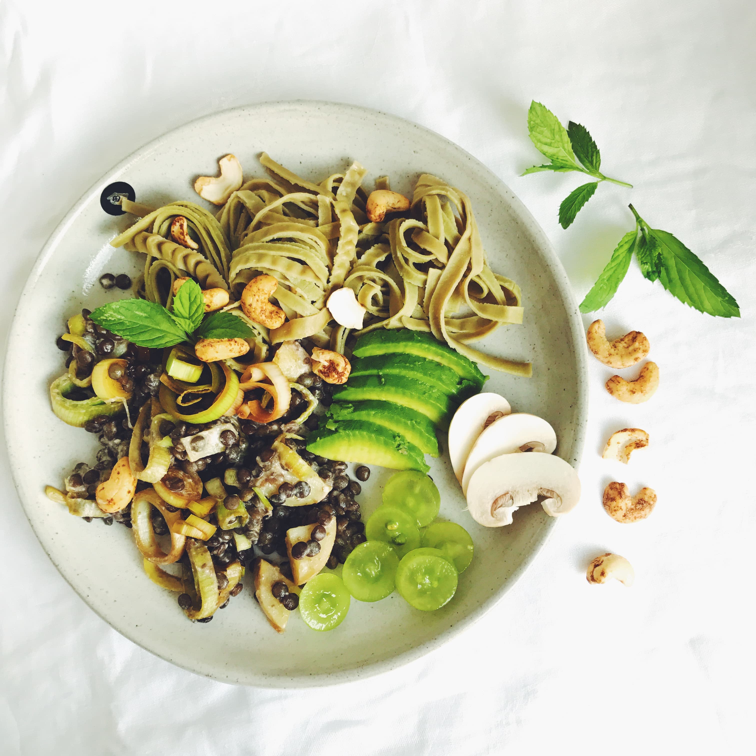 Gluten free summer noodle salad