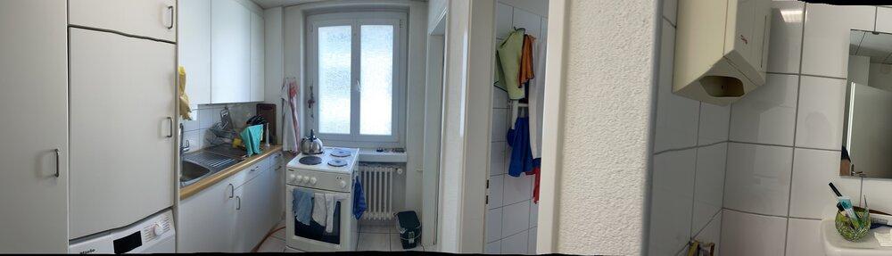 Helles Zimmer mitten in Zürich, Mitbenützung Küche, Bad, grosser Raum, Waschmaschine,  Ich bin pens. Figurenspielerin, offen, tolerant,ri - 3