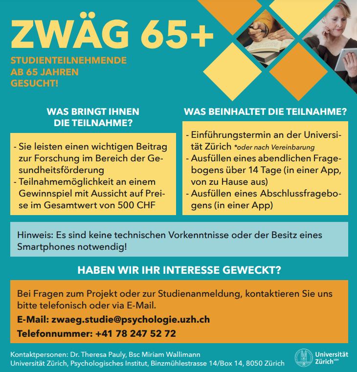 Profile image of - Studie ZWÄG 65+