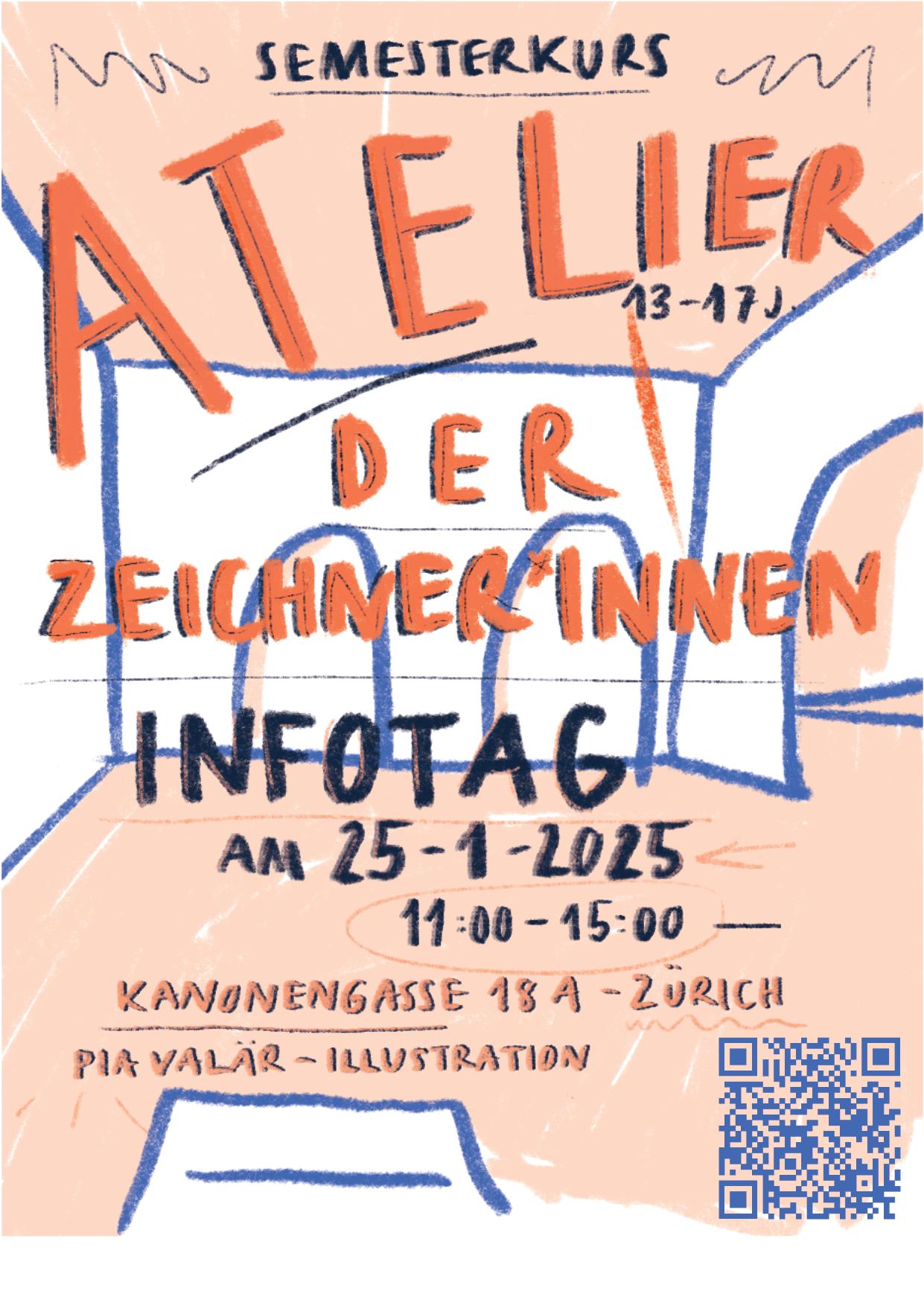 INFOTAG: Zeichenkurs für 12- bis 17-jährige - 1