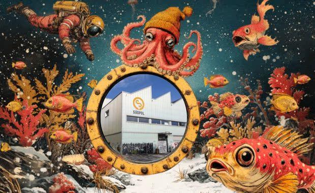 Januarlochkalender: 1 Jahr Südpol