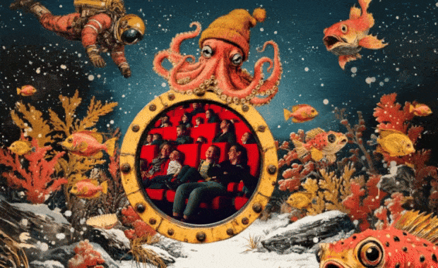Januarlochkalender: Kleine Laterne, grosses Kino