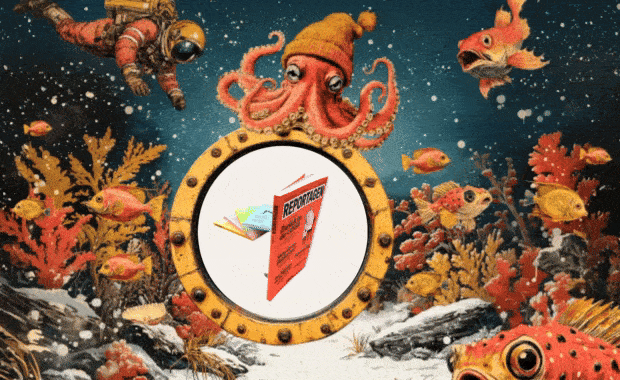 Januarlochkalender: Lesen, lieben, dekorieren