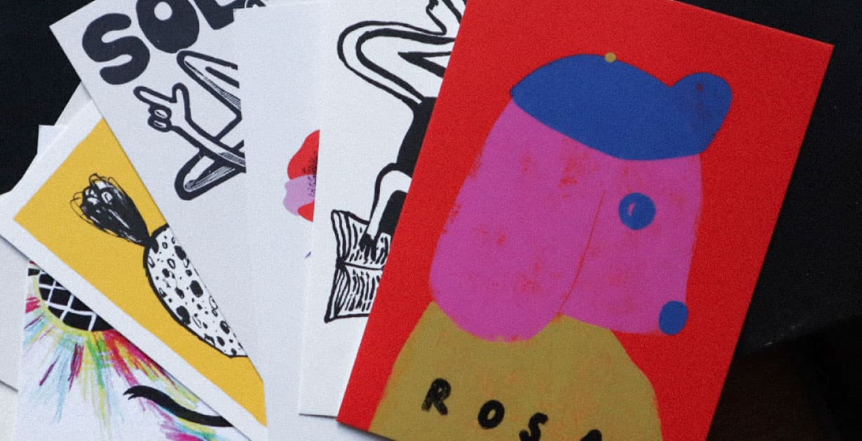 Kunst im Briefkasten