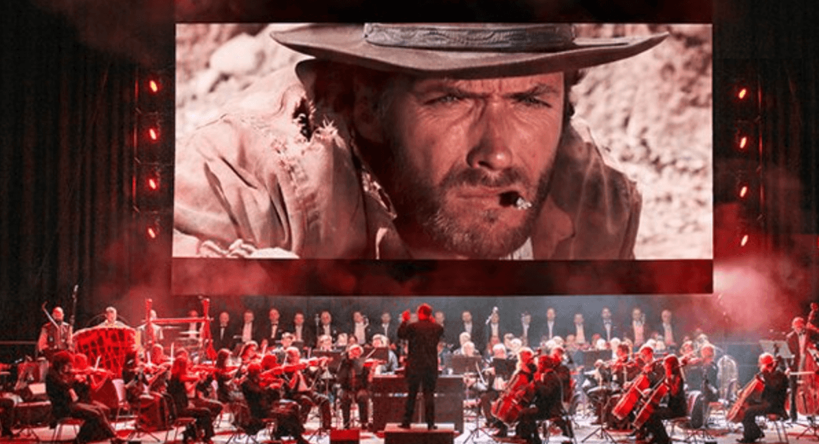Filmmusik zum Leinwandbild