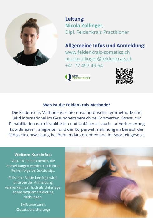 Feldenkrais Methode - Workshops 2025 - 2