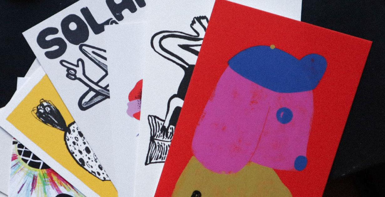 Ein Liebesbrief an die Postkarte