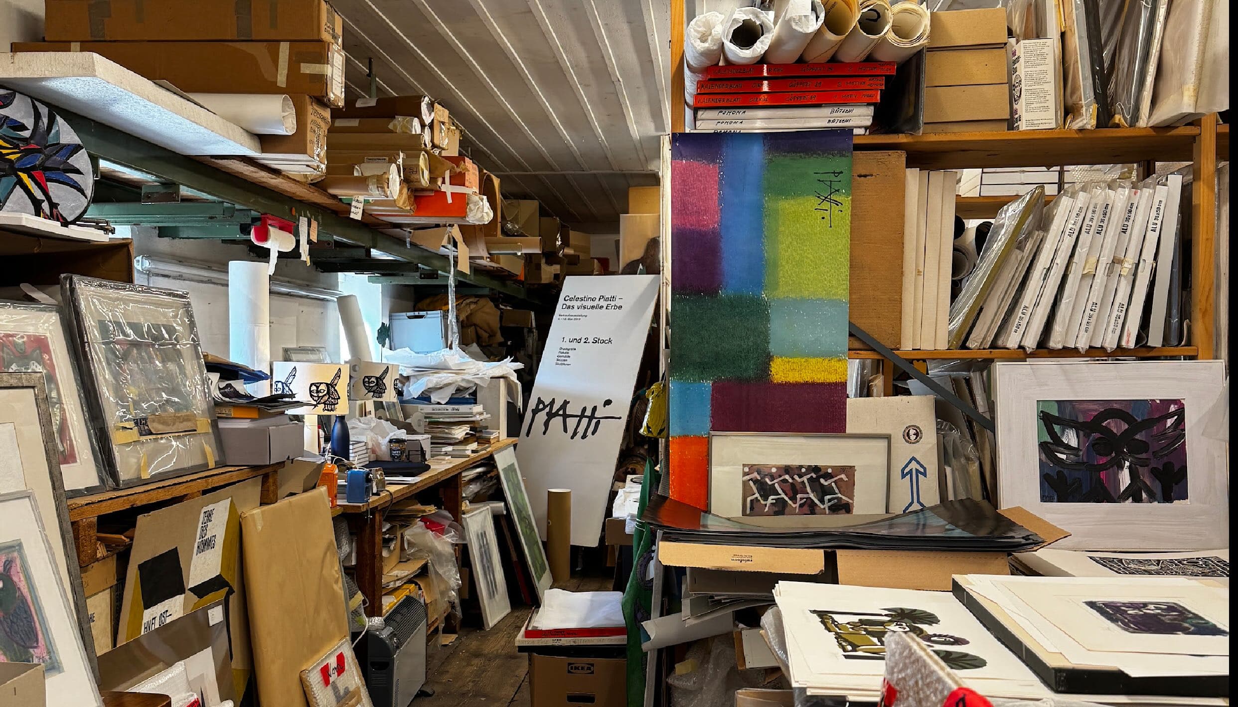 Eintauchen in ein Kunst-Archiv