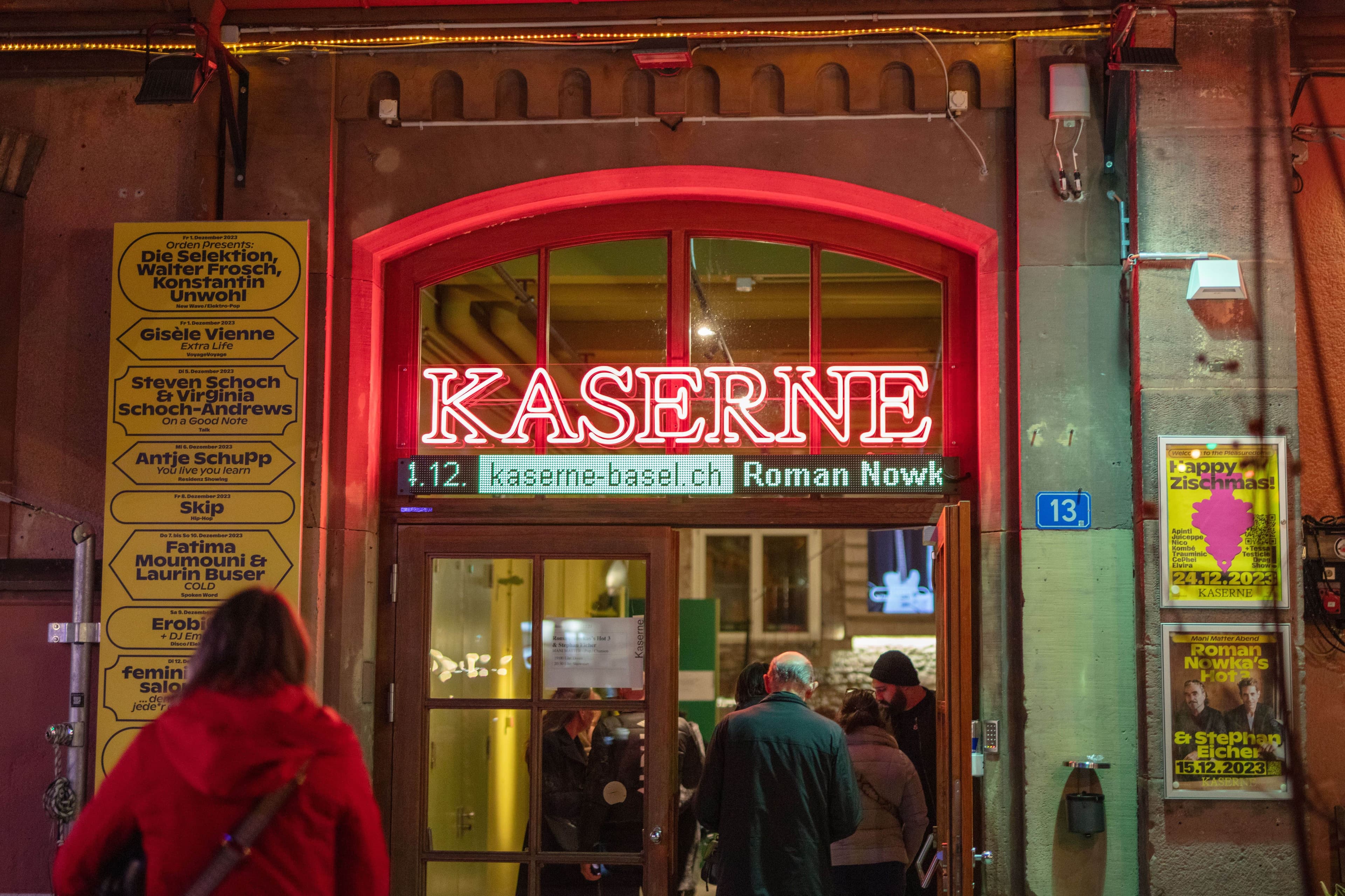 Fasnachtsaufwärmen in der Kaserne