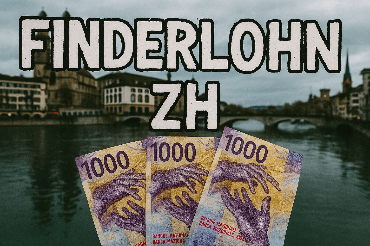 🐻 Ich zahle 3'000 für deine Wohnung in der Stadt ZH, Bar auf die Kralle (Finderlohn) - 1