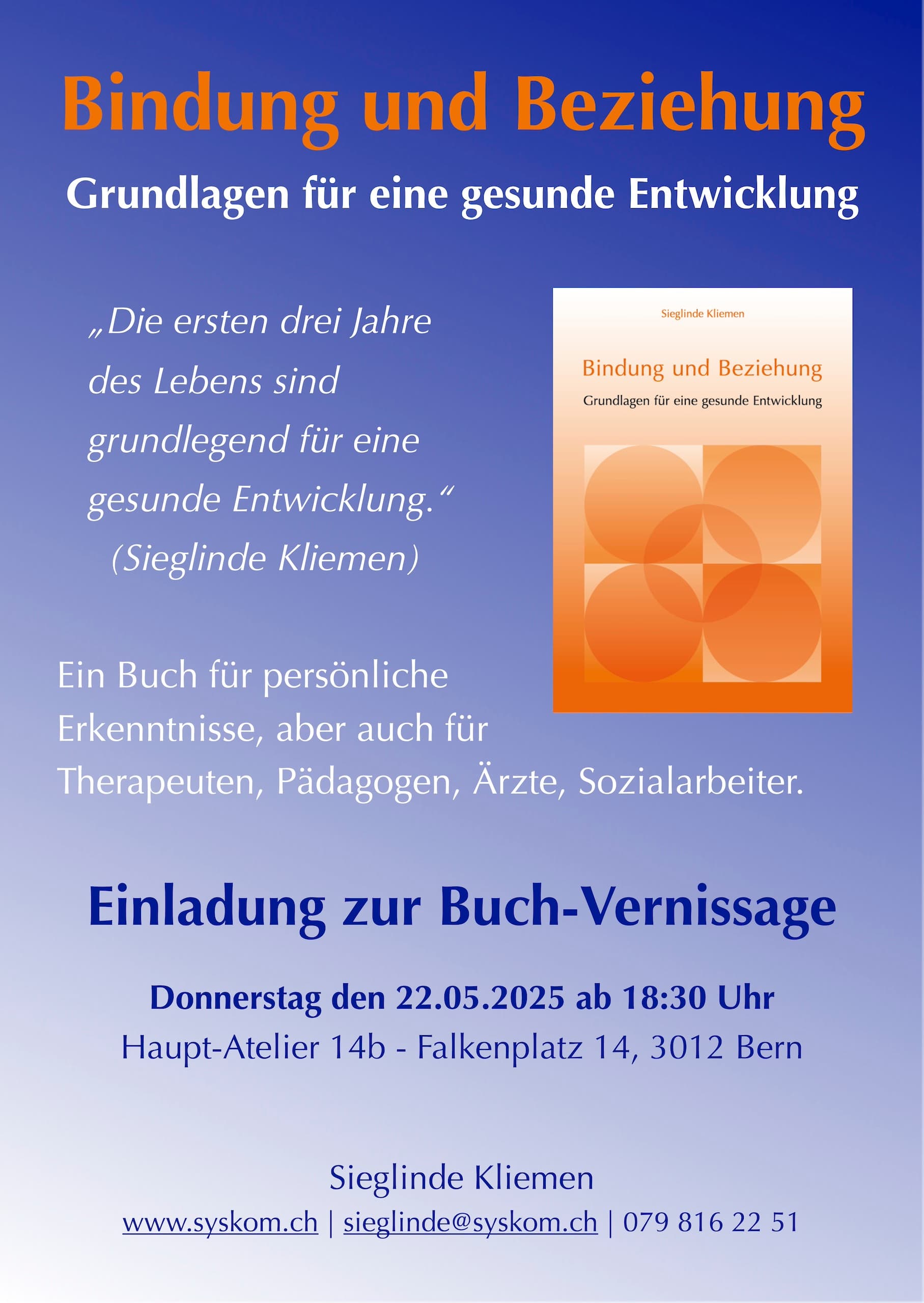Crowdfunding zum Buch: Bindung und Beziehung - Grundlagen für eine gesunde Entwicklung - 2